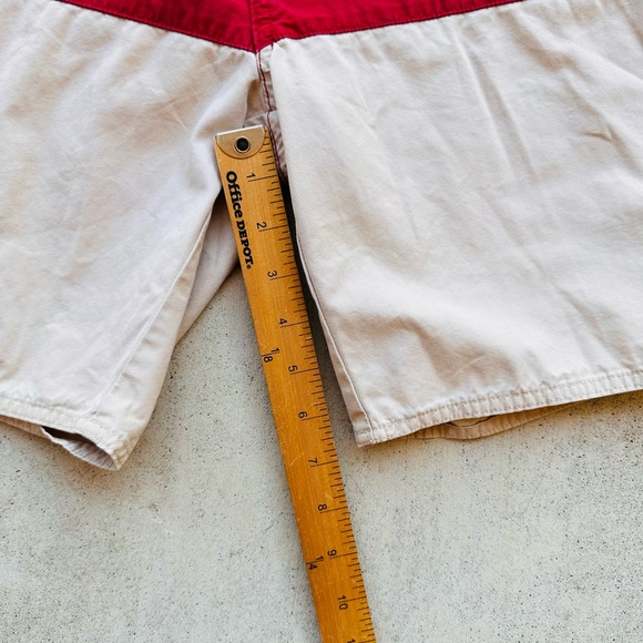 Vintage Patagonia Casual Short Men Size 35 90s Color Block Organic Cotton - Picture 6 of 8
